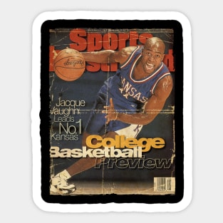 COVER SPORT - SPORT ILLUSTRATED - JACQUE VAUGHN Sticker